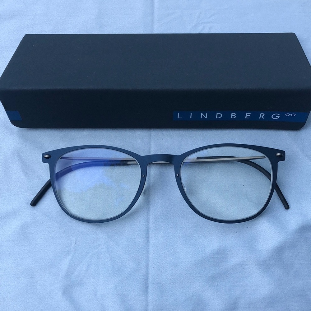 LINDBERG now frame 6529. Matte Blue front.